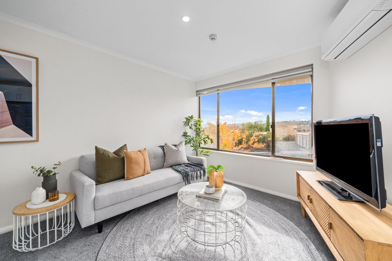 Sunny position with garden views