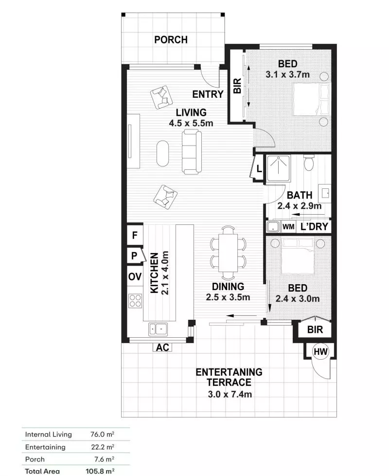 Brand New Relaxed Living in a Beautifully Updated Villa