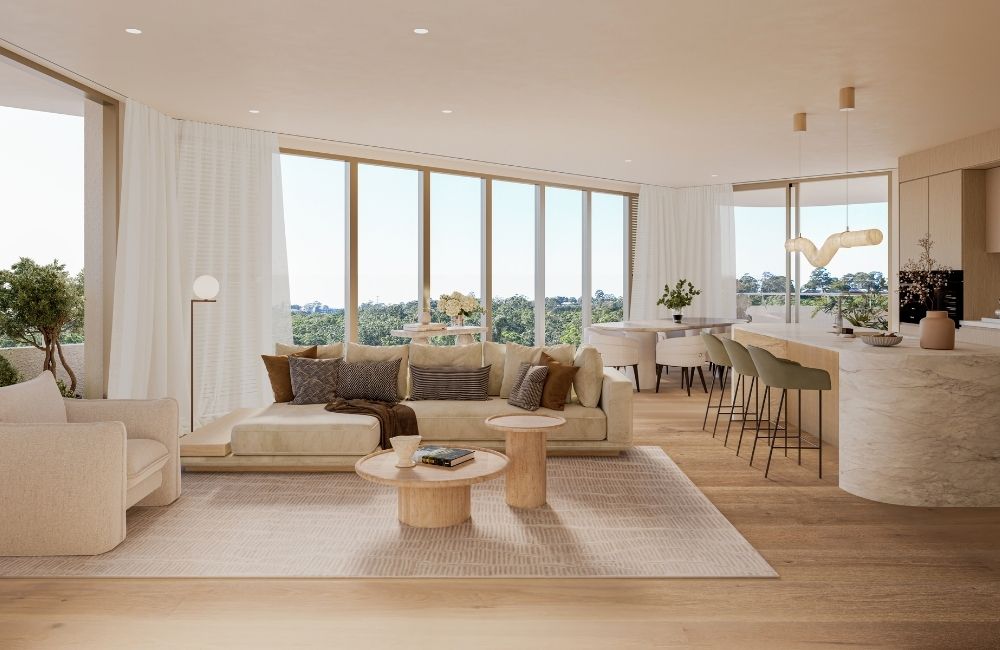 Maple Apartment G16 | Oversized 3-Bedroom + Study Ground-Floor Living with Bushland Outlook