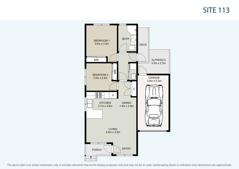 Secure Lifestyle Two Bedroom Haven