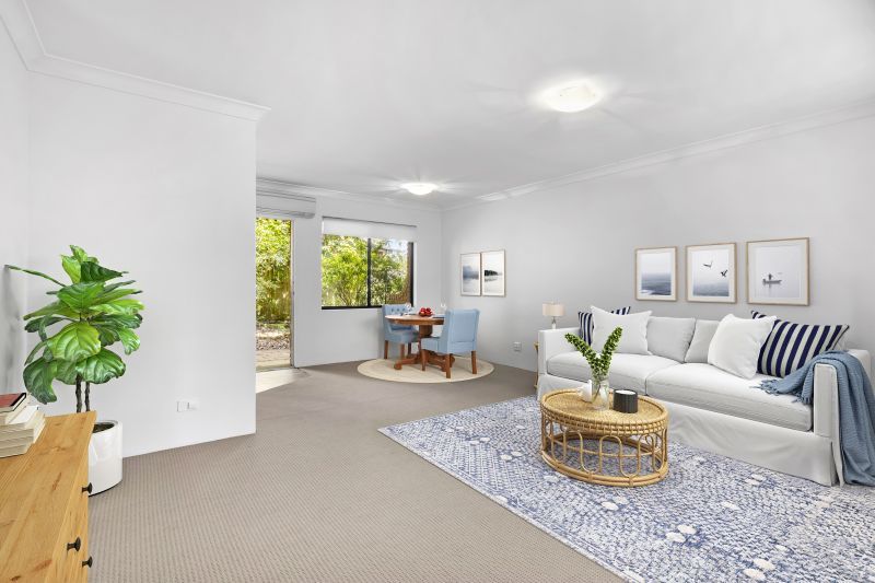 Ideally located ground floor unit close to the clubhouse with courtyard and leafy outlook.