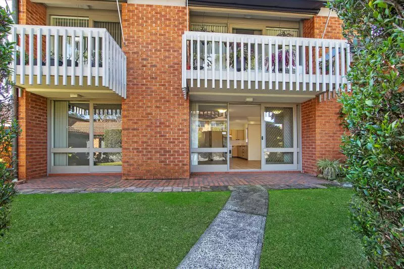 Spacious ground floor two-bedroom unit