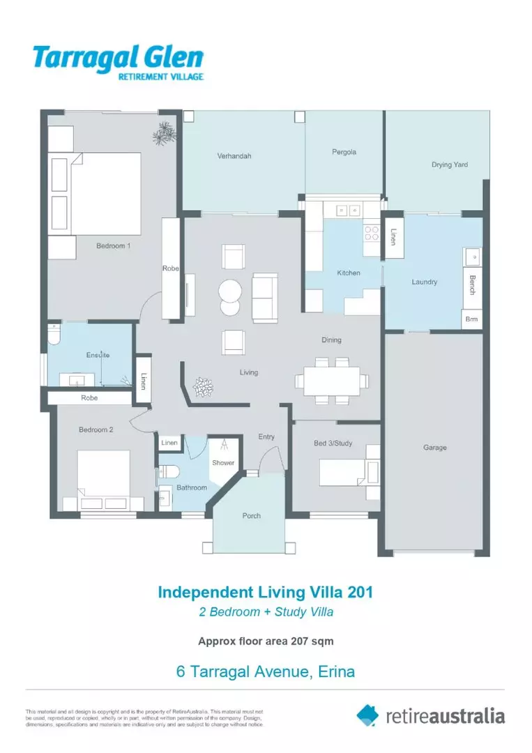 Up in the hills district