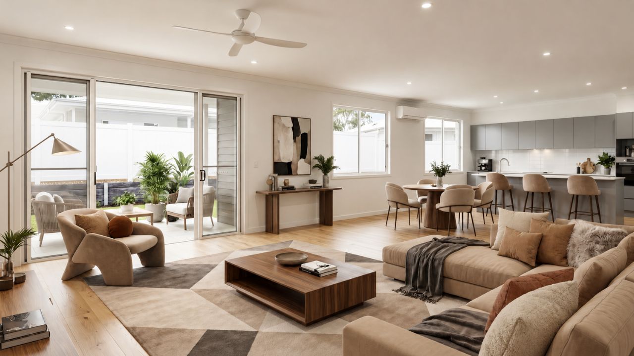 The Asher is big on comfort and perfect for company - Lot 227.