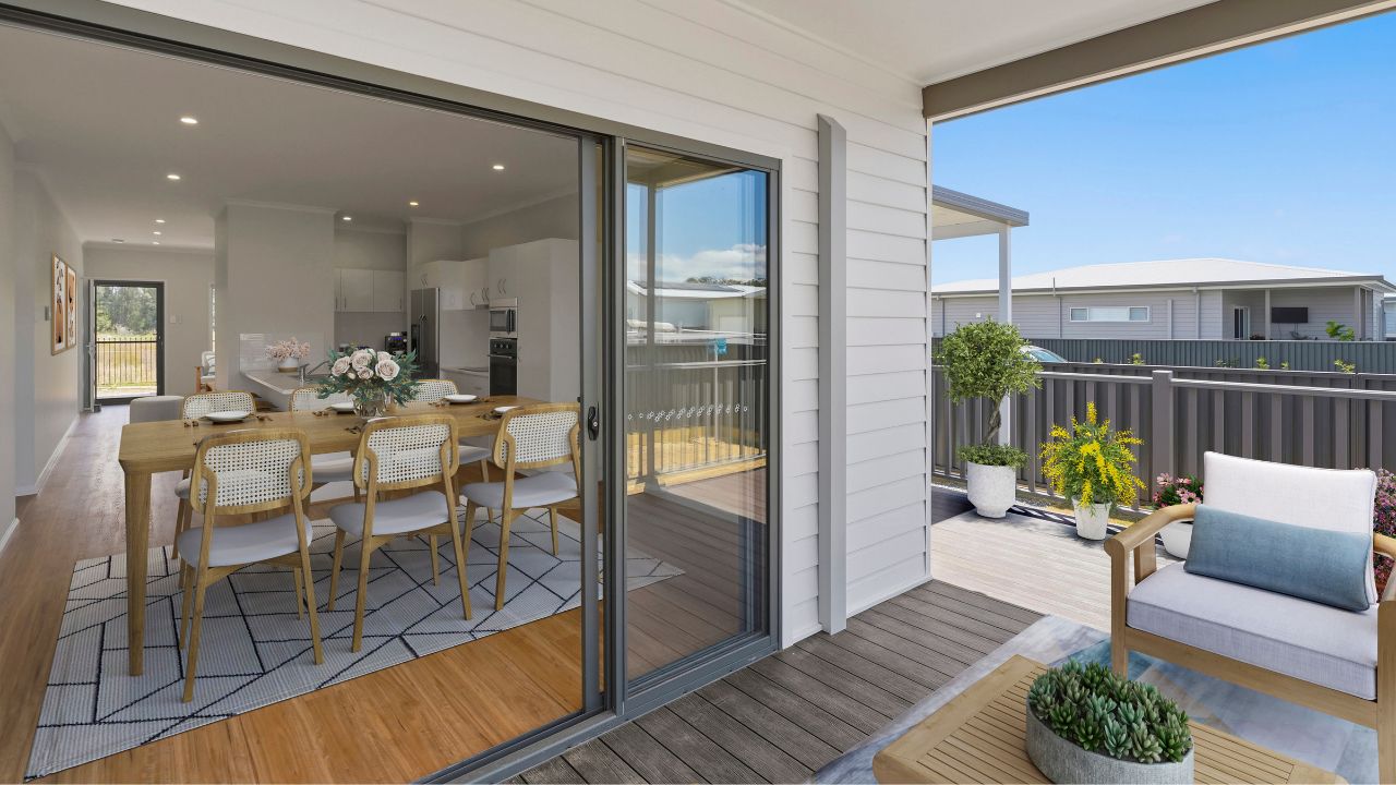 The Harper is a three bedroom home packed with modern features.