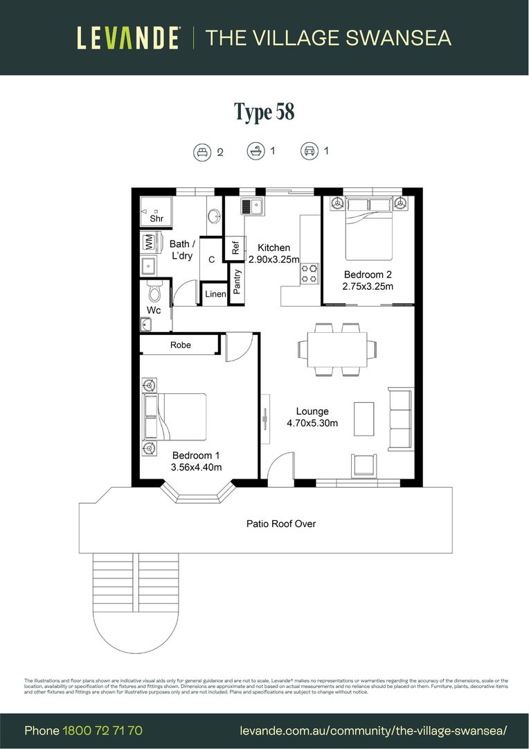 Two Bedroom | Villa 58
