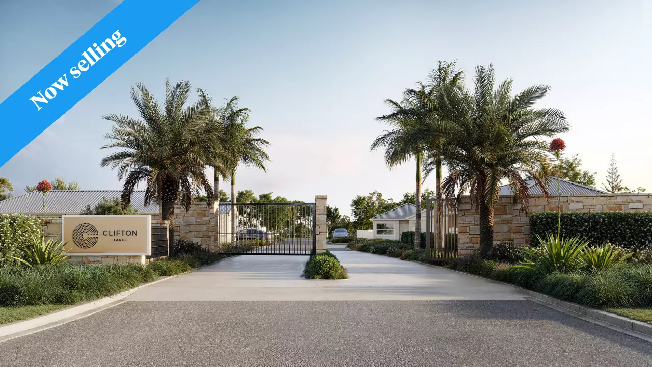 Clifton Taree – Boutique Gated Community for Over 55s, Now Open