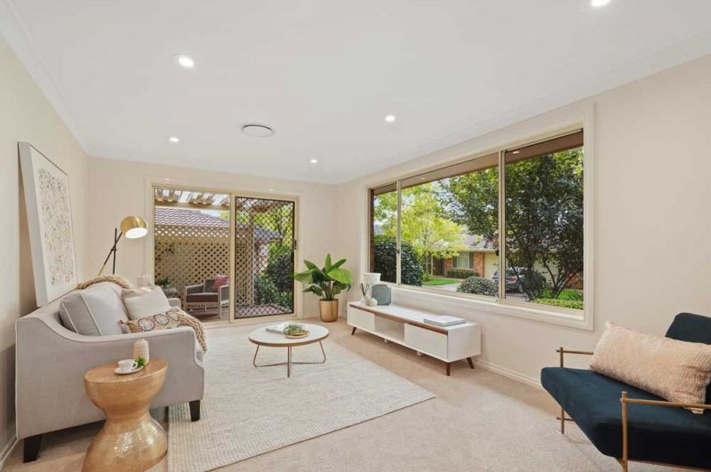 Immaculate villa perfectly positioned beside 12 acres of parklands