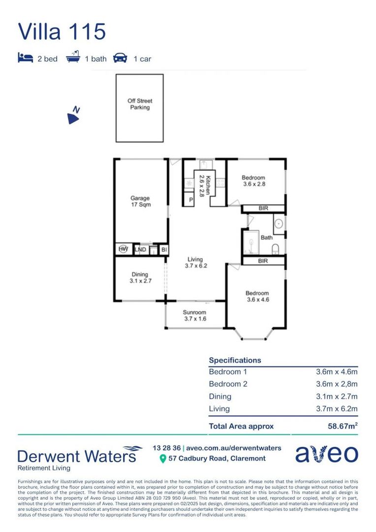 Large two-bed villa with views of Bilton Bay