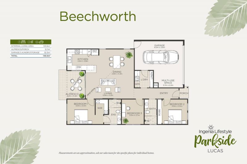 Your spacious, light-filled new home awaits