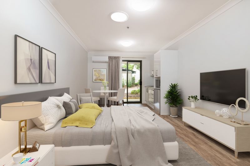 You will be pleasantly surprised with this delightful studio apartment!