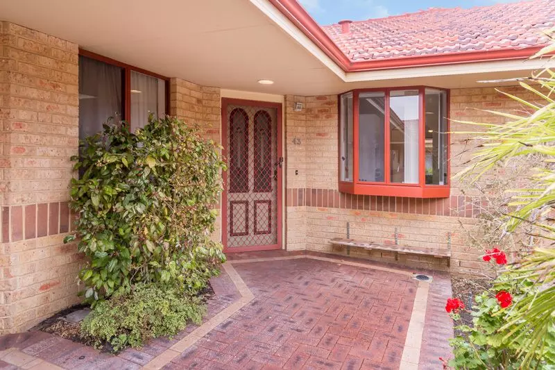 Overlooking beautiful gardens