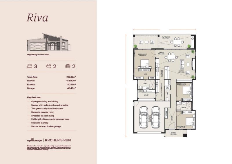 Sophisticated Single-Level Living by the Lake