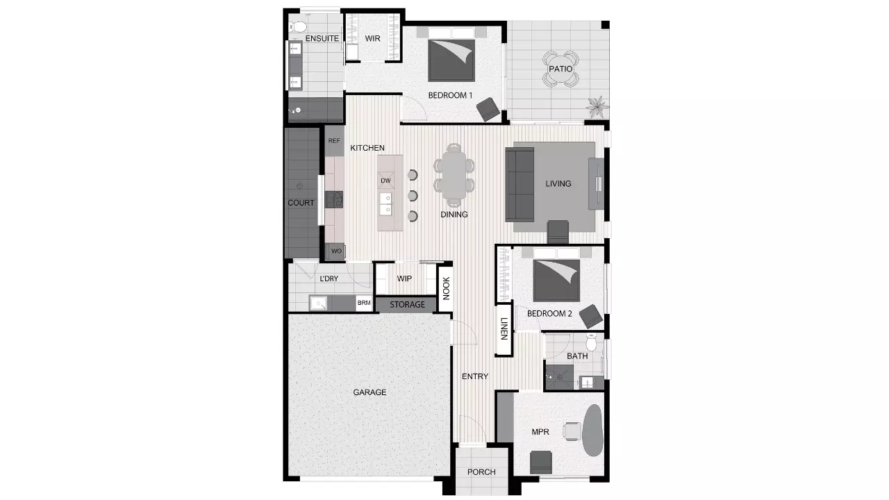 Step into luxury and functionality with the Zenith. Call to arrange an appointment.