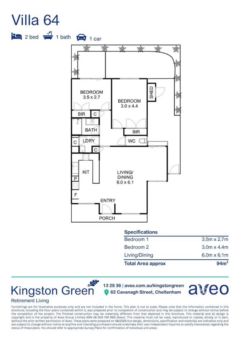 Peaceful Garden Villa – Currently Being Refurbished