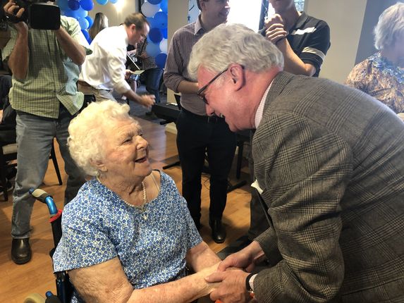 Go Mabel! Australia's second oldest resident celebrates 110th birthday