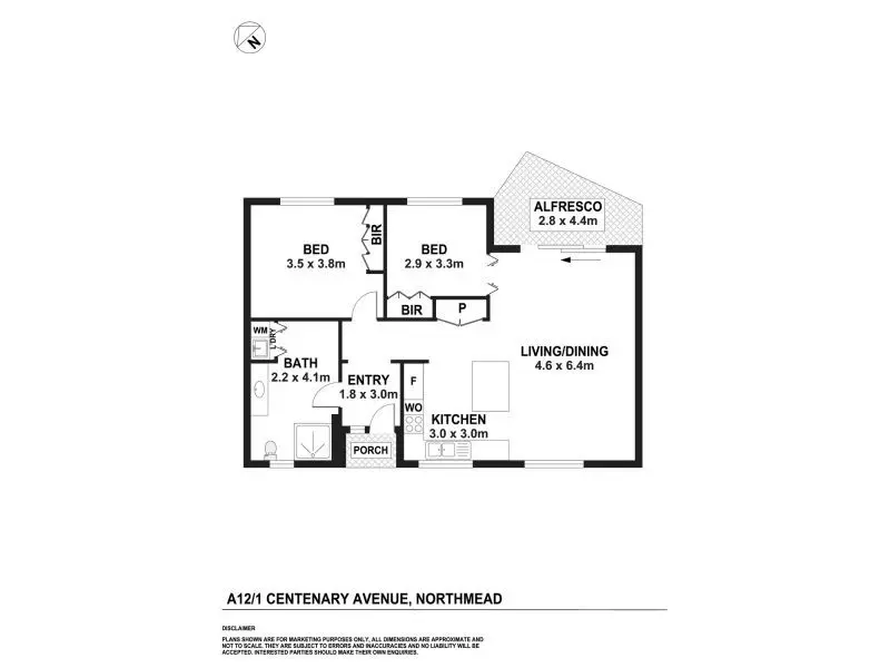 Open plan living with garden outlook