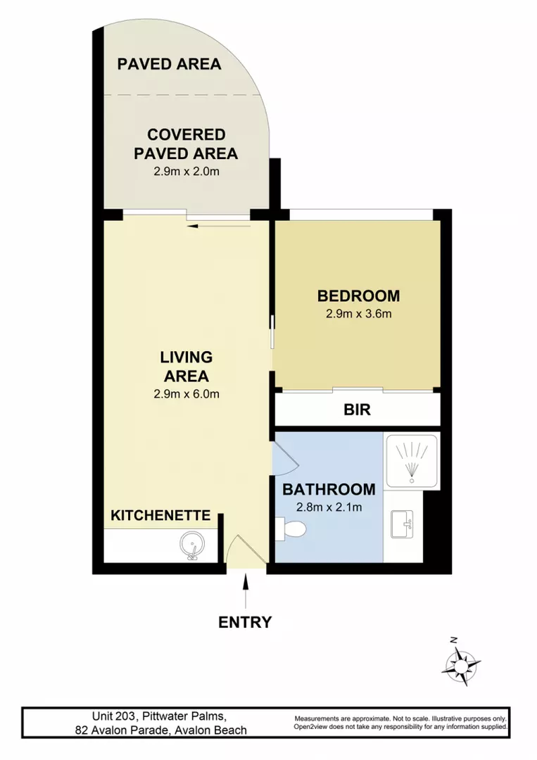 Beautiful ground-floor one-bedroom apartment