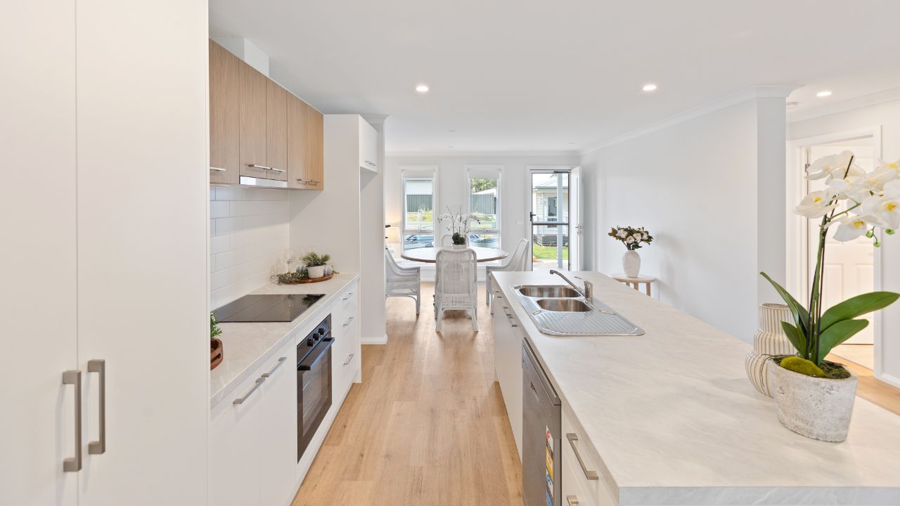 Lot 36 - Relax and unwind in an open-plan living space with a separate study in the Hawkins.