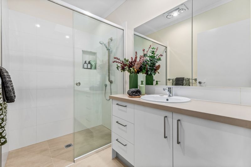 Rare north-facing corner home with garden views