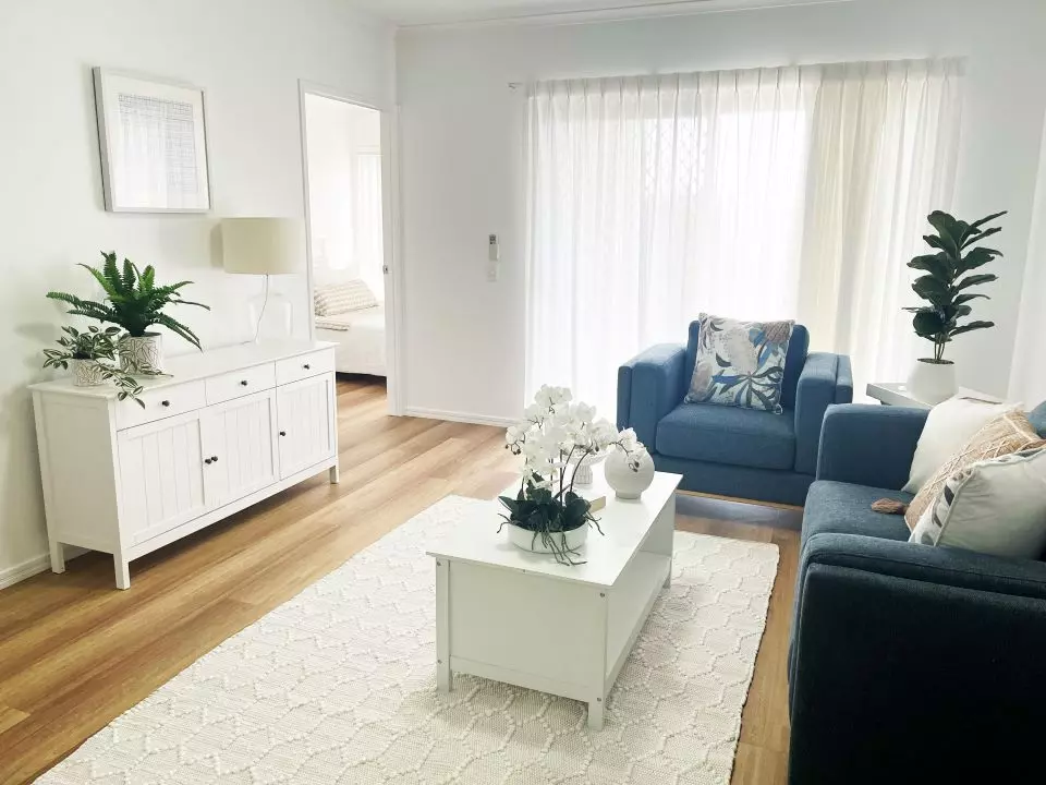 Retire the way you deserve with independent seniors' living! This modern apartment comes fully furnished.