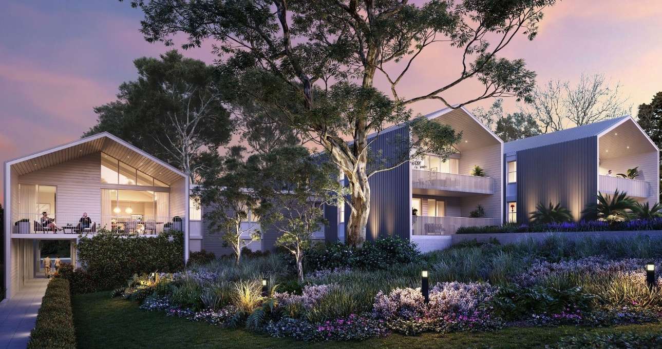 A boutique collection of 18 single-level three-bedroom residences