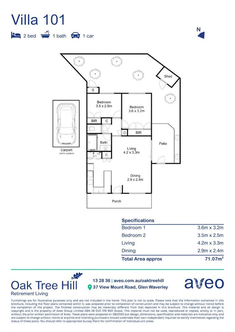 Beautiful two-bed villa in a great location