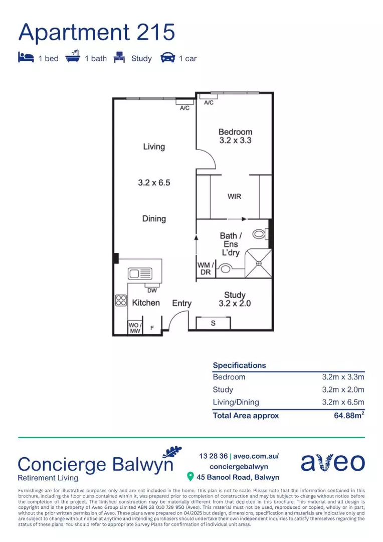 Light and bright apartment