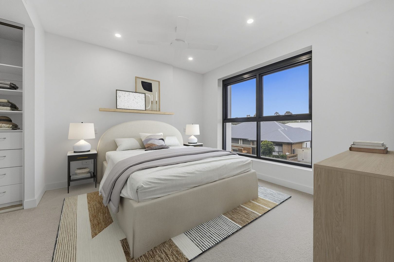 Elegant Apartment with Sunlit Balcony with this 'Finch Design'