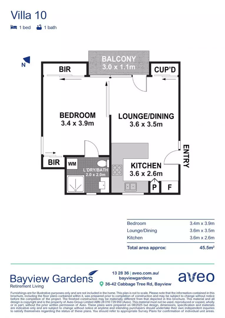 Bright and cozy villa in a tranquil location