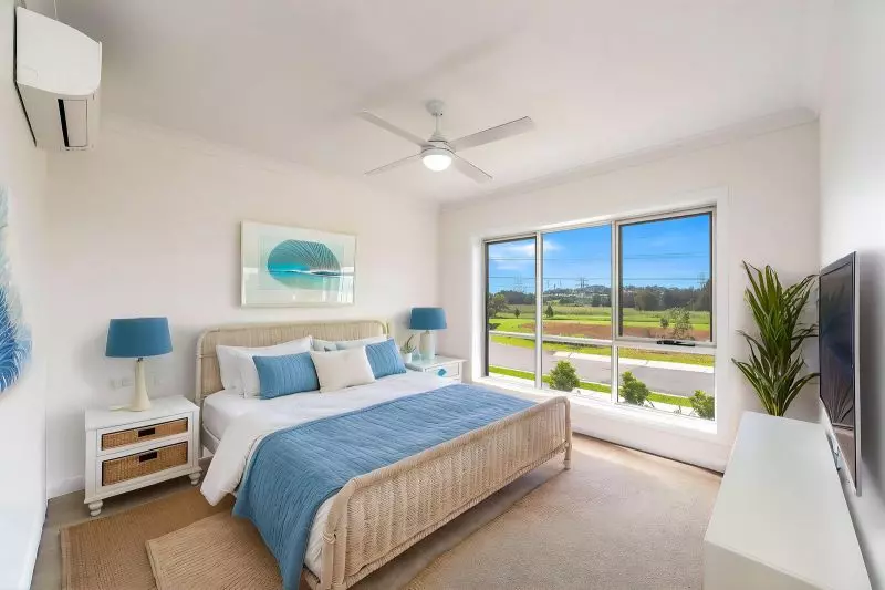 Expansive views of Shortland Waters golf course