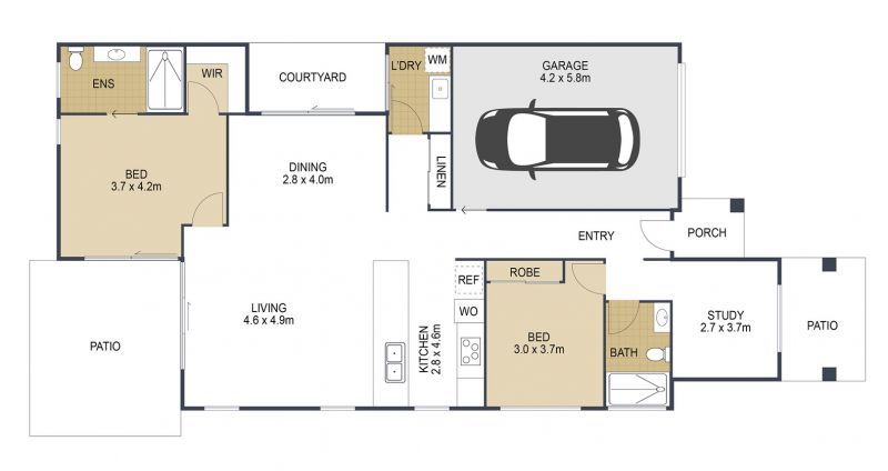Site 85 - Established Coolum