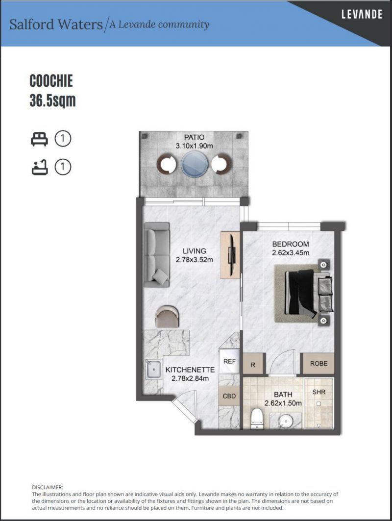 114/3-9 Salford Street, Victoria Point (Serviced Apartment)