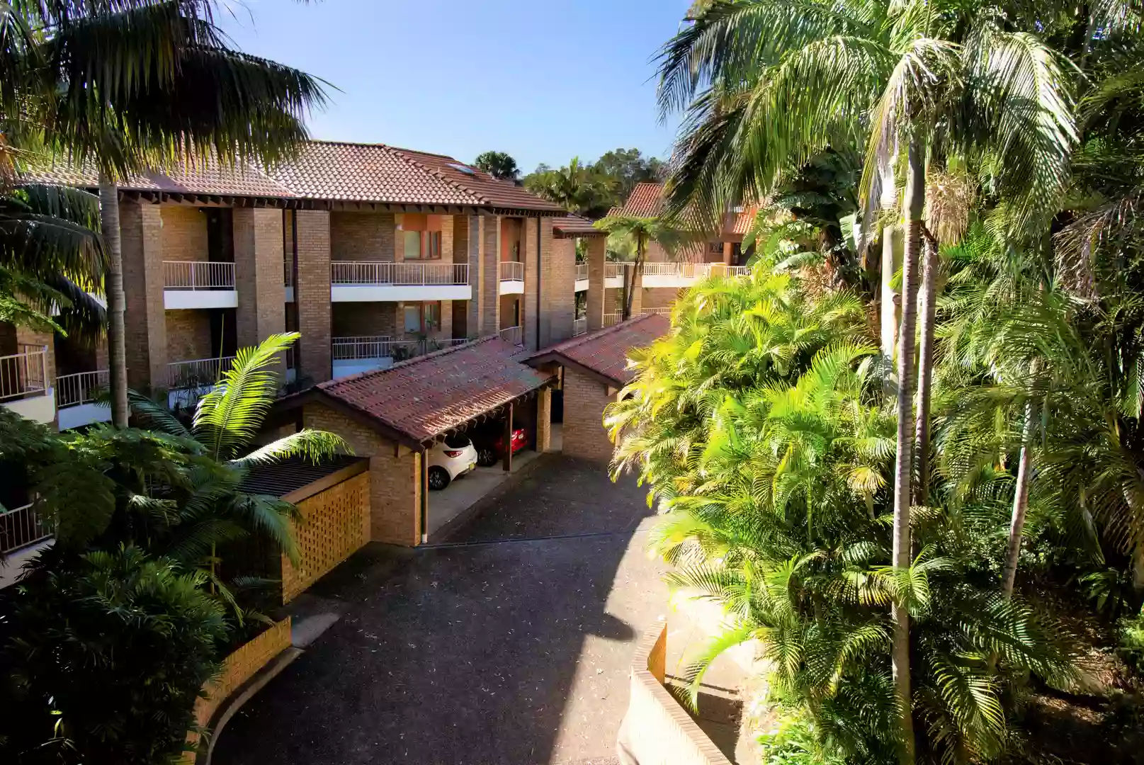 Ground Level One Bedroom Unit with Garden Views