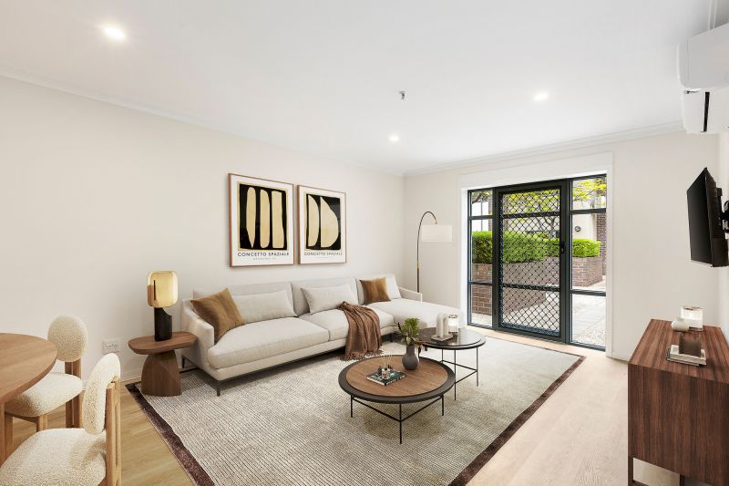 Garden view one-bedroom apartment