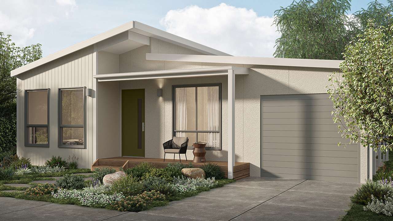 Bundalong Design - 2 bedroom home with expansive master suite