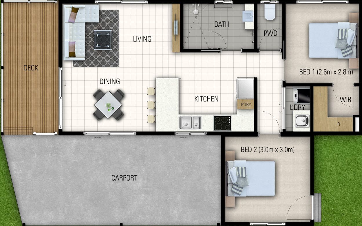 Portland Tourist Park - New Home for Sale - The Sandpiper