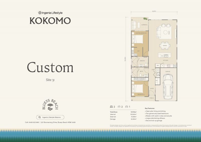 A unique take on modern coastal living, this custom home is designed with lifestyle in mind.