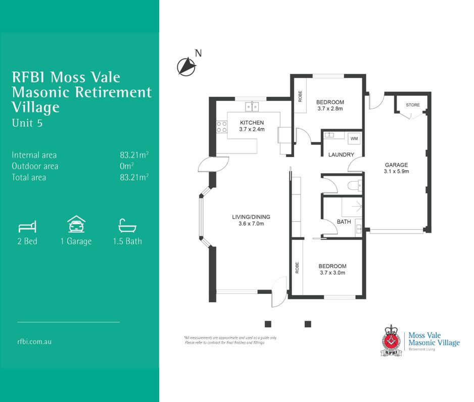RFBI Moss Vale Masonic Retirement Village, Unit 5