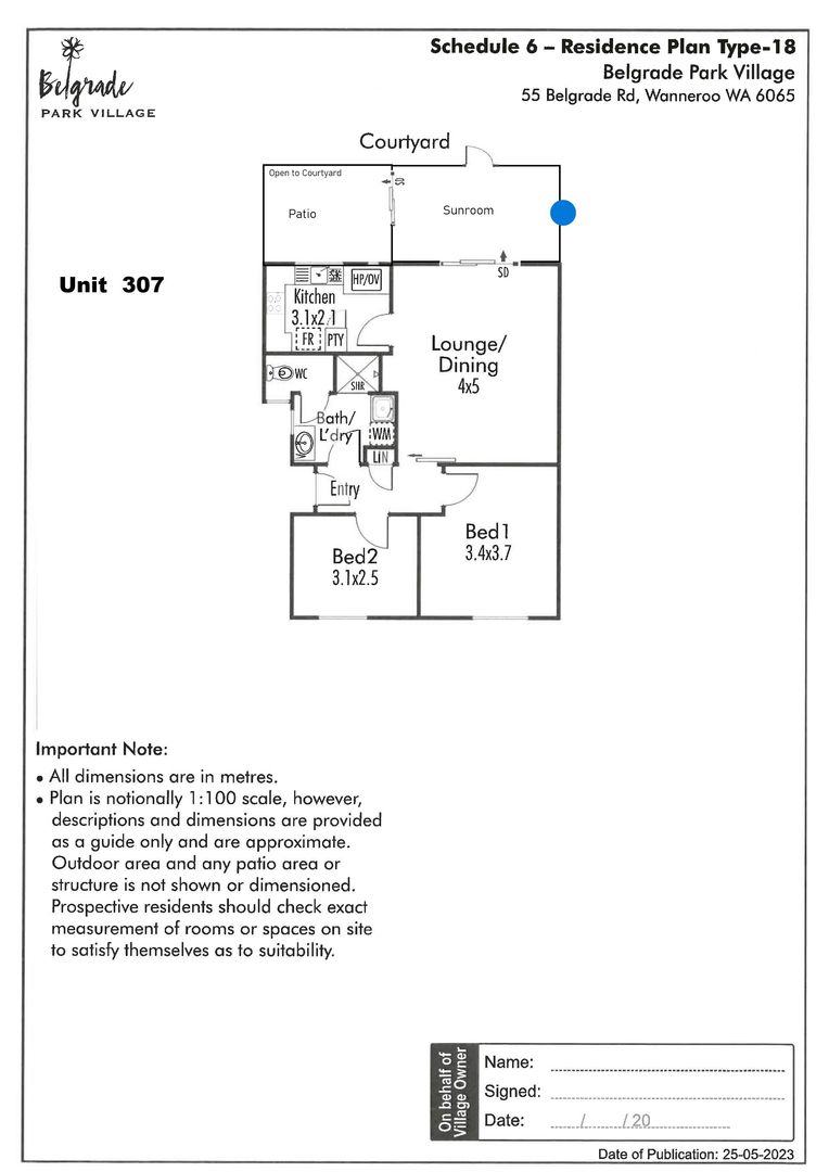 RESERVED - Well Presented Unit with Relaxing Garden Views
