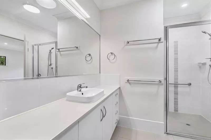 Private 2-bedroom villa with large backyard