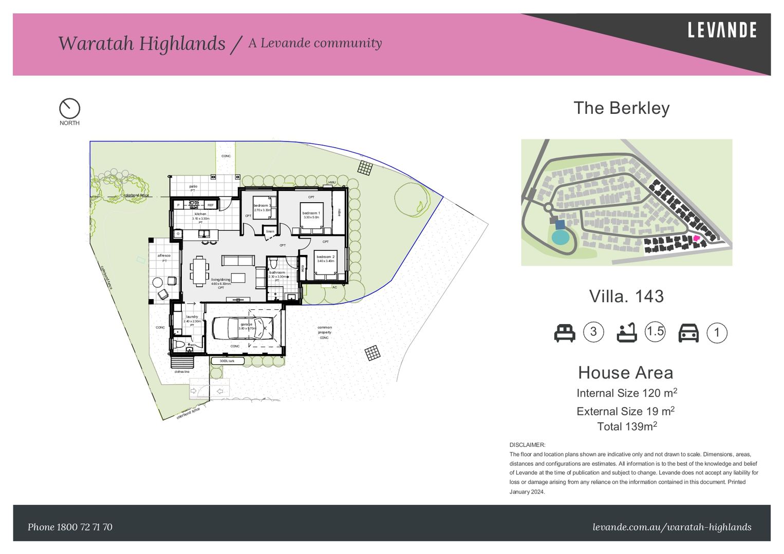 Berkley Villa 72/25 Tylers Road, Bargo