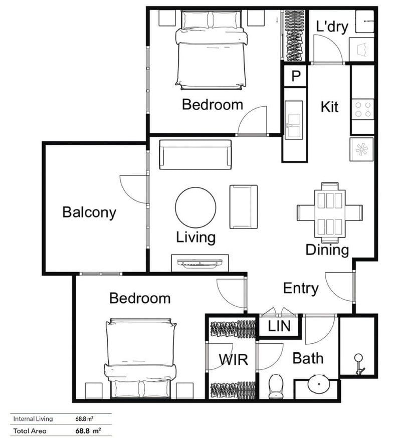 Bright, Spacious and Ready to Move Into