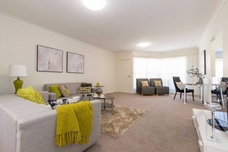 North facing, fully refurbished three-bedroom unit in gated estate