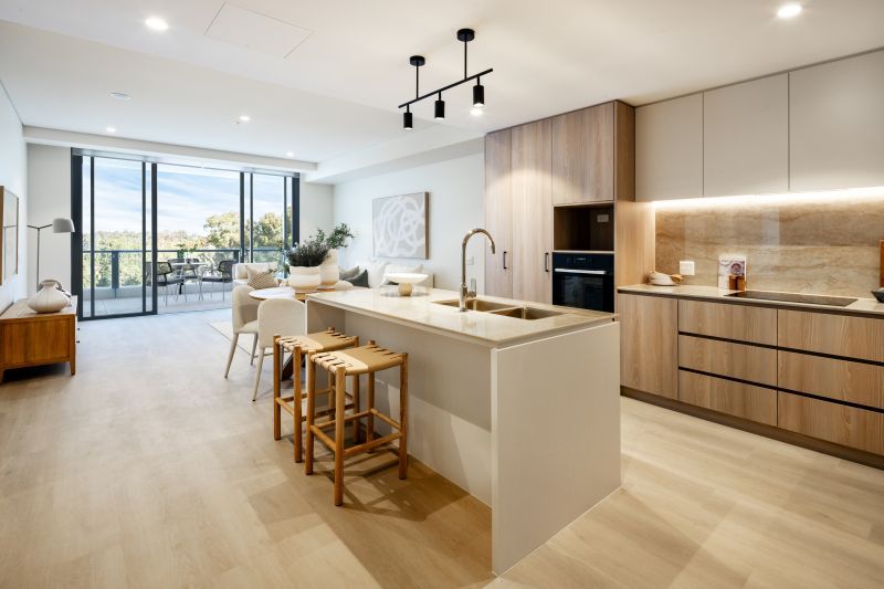 Spacious, light-filled 2-bedroom apartment with large private balcony