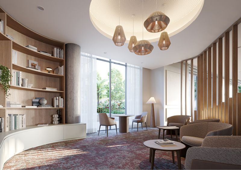 Peaceful abode with city views