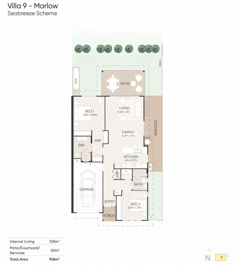 Coastal Retreat, with Resort-Style Amenities