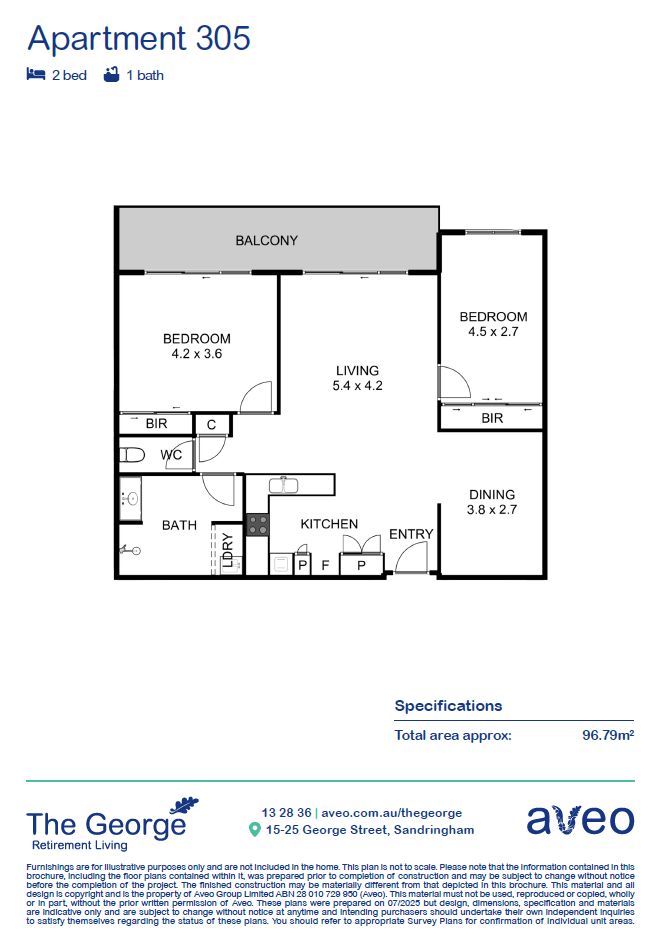 305/15-25 George Street Sandringham, VIC 3191