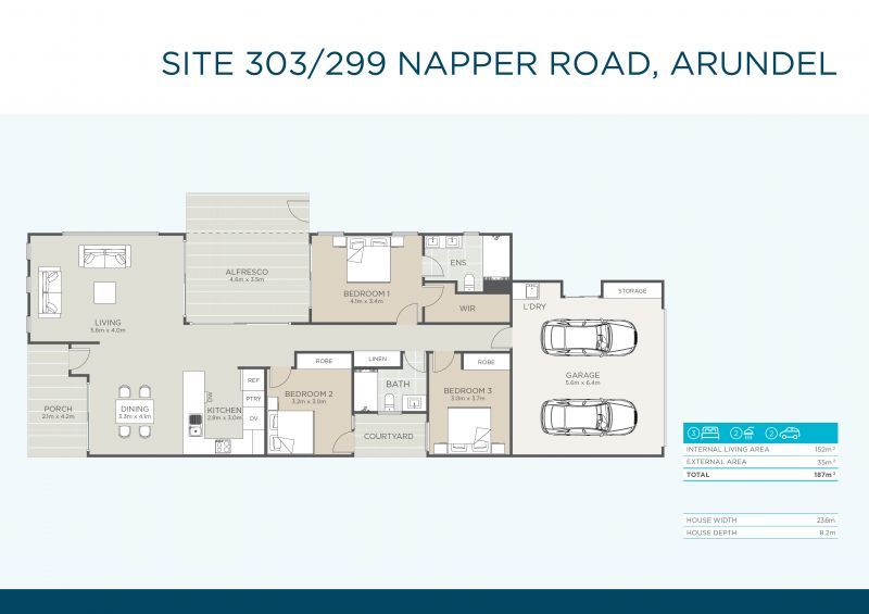 Tranquil Three-Bedroom Home with Lush Garden Surrounds