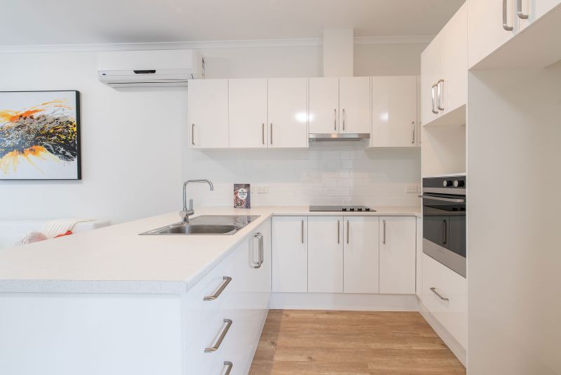 Spacious unit opening onto lovely communal courtyard